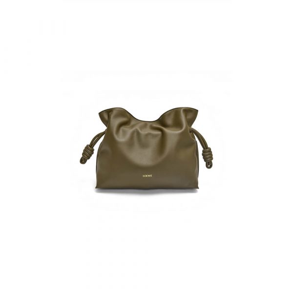 LOEWE Medium Flamenco clutch in nappa calfskin(HIGH-END GRADE)