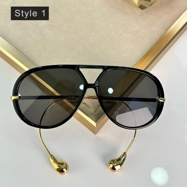 Bottega Veneta Drop Aviator Sunglasses