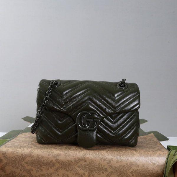Gucci GG Marmont small shoulder bag(HIGH-END GRADE)