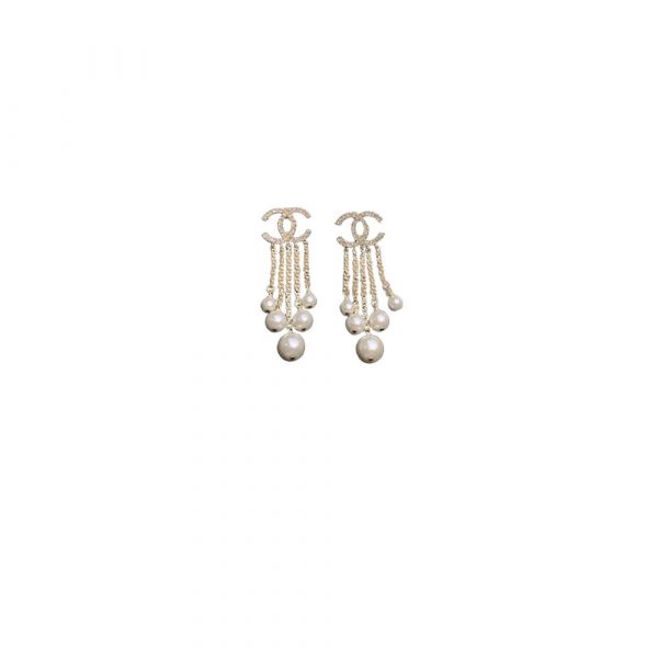 CHANEL PEARL EARRINGS