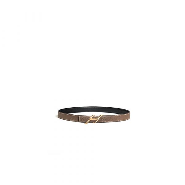 HDN belt buckle & Reversible leather strap 24 mm