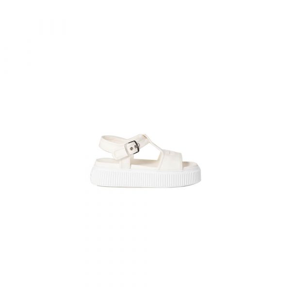 MiuMiu Denim flatform sandals