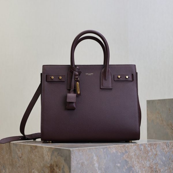 YSL SAC DE JOUR IN SUPPLE GRAINED LEATHER – SMALL(HIGH-END GRADE)