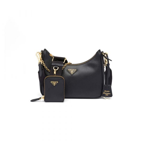 Prada Re-Edition 2005 Saffiano leather bag(high-end grade)