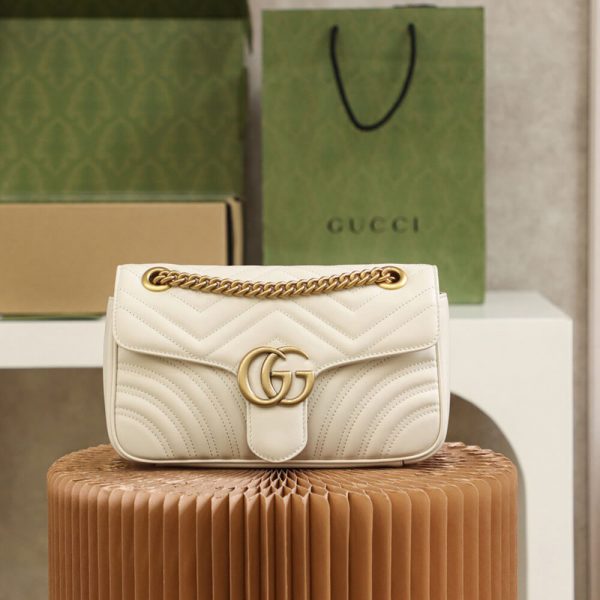 GG Marmont small matelasse shoulder bag