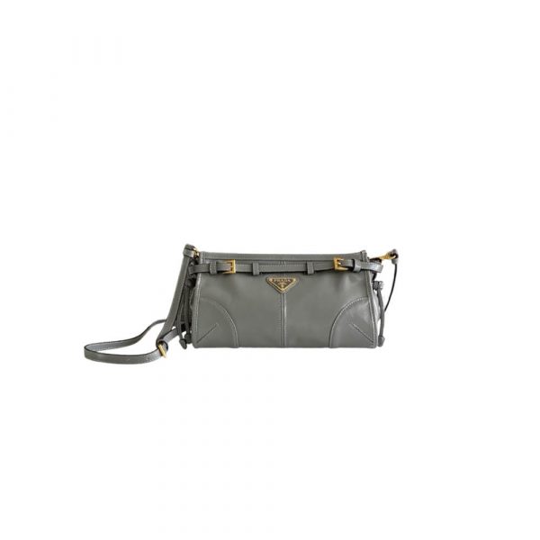 Prada Bonnie small leather shoulder bag(HIGH-END GRADE)