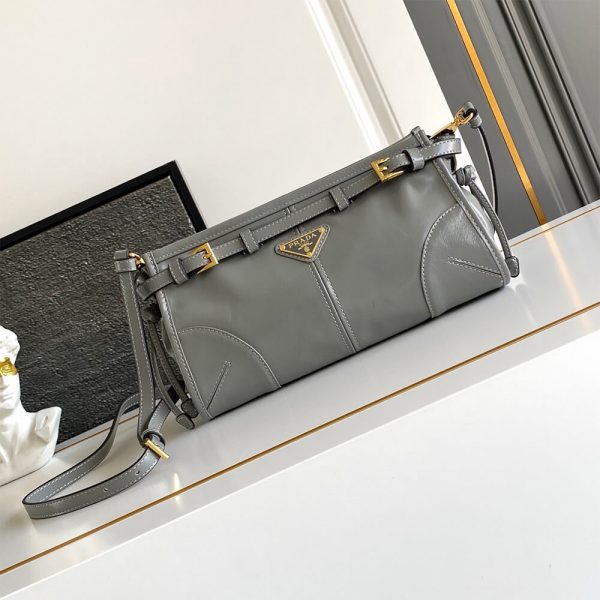 Prada Bonnie small leather shoulder bag(HIGH-END GRADE)