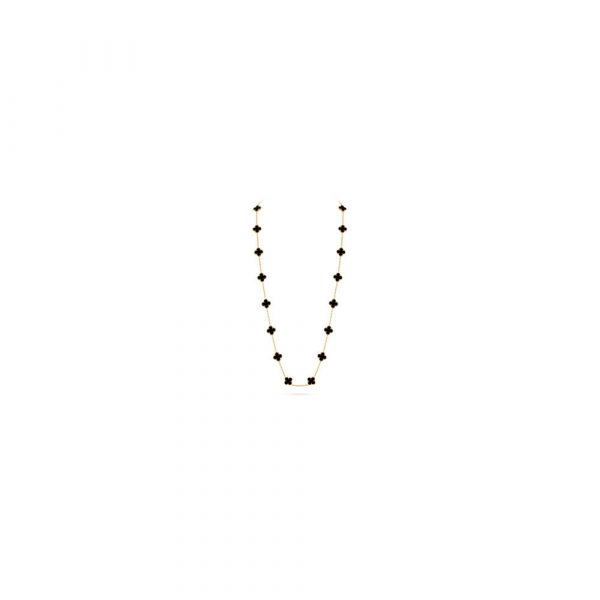 VCA Vintage Alhambra long necklace, 20 motifs