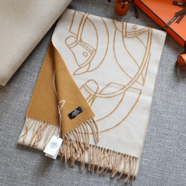 HERMES Casaque Entrelacs Equestres scarf