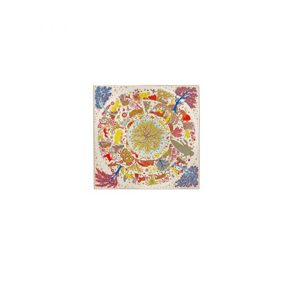 HERMES Sous le Charme d’Orphee shawl 140