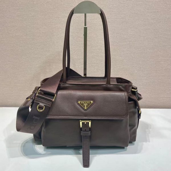 Prada Explore medium nappa leather tote bag(HIGH-END GRADE)