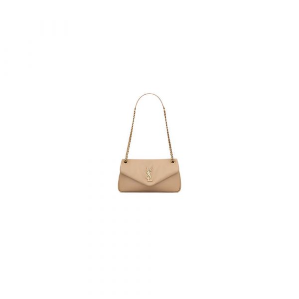 YSL calypso small in plunged lambskin