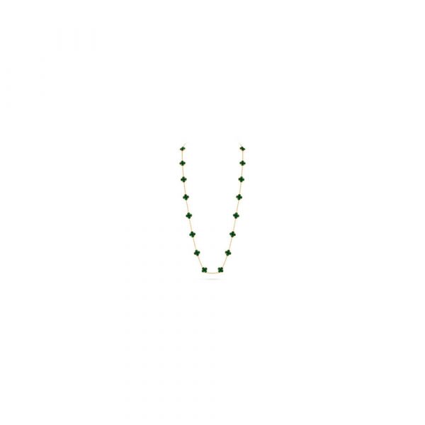 VCA Vintage Alhambra long necklace, 20 motifs