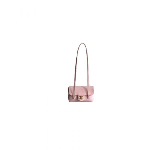 Chanel Clutch with Leather Strap(HIGH-END GRADE)