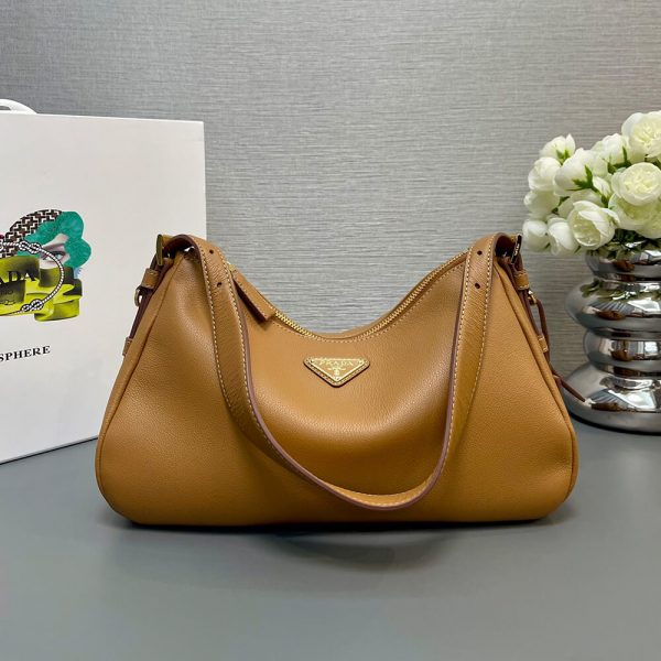 Prada Aimee medium leather shoulder bag
