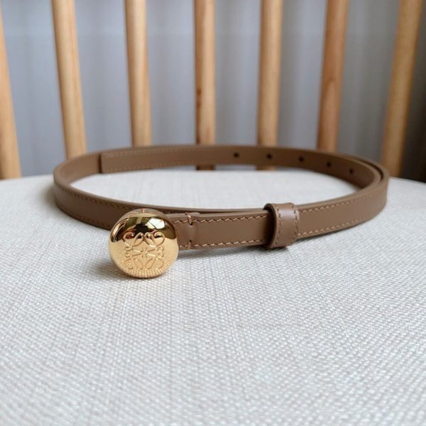 LOEWE belt in smooth calfskin 15mm