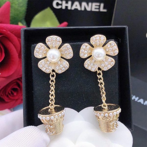 CHANEL DIAMOND EARRINGS