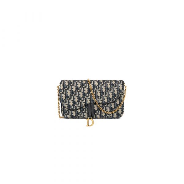 Medium Saddle Pouch with Chain