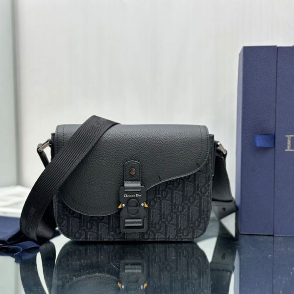 Dior Small Saddle Messenger Bag with Flap(HIGH-END GRADE)