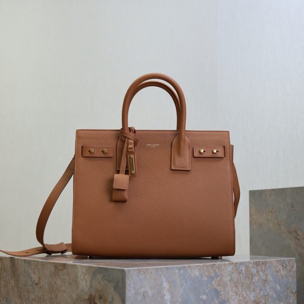 YSL SAC DE JOUR IN SUPPLE GRAINED LEATHER – SMALL(HIGH-END GRADE)