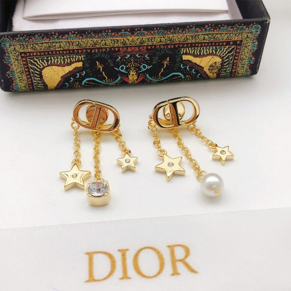 DIOR Petit CD Earrings