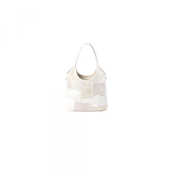 MIUMIU REGULAR IVY leather patchwork bag(HIGH-END GRADE)