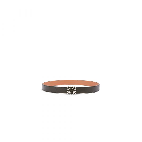 LOEWE Reversible Anagram belt in smooth calfskin 28mm