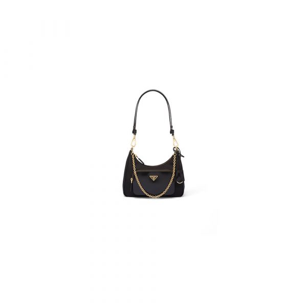 Prada Re-nylon And Brushed Leather Mini bag
