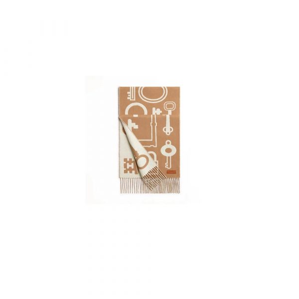 HERMES Casaque Porte-Clefs Scarf