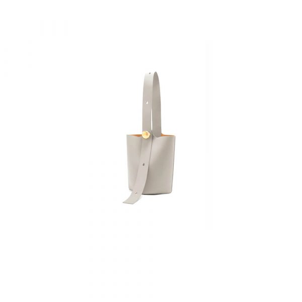 LOEWE Medium Pebble bucket in smooth calfskin(high-end grade)
