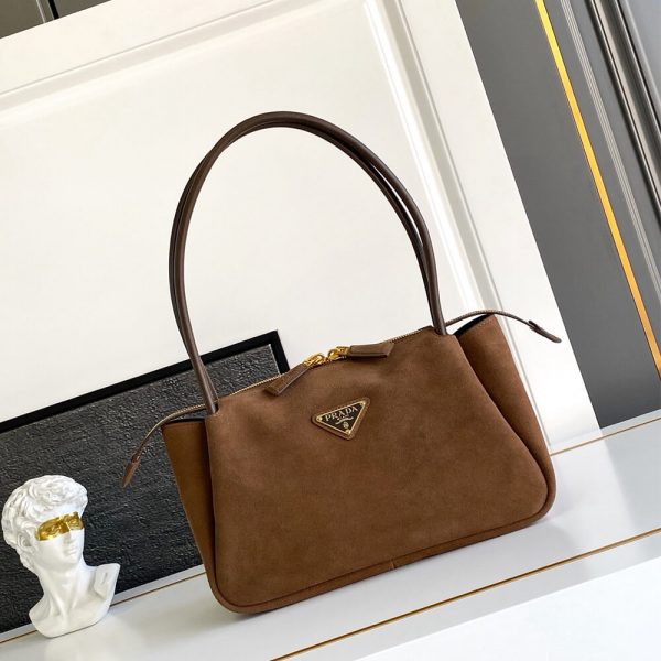 Prada Darling medium suede shoulder bag