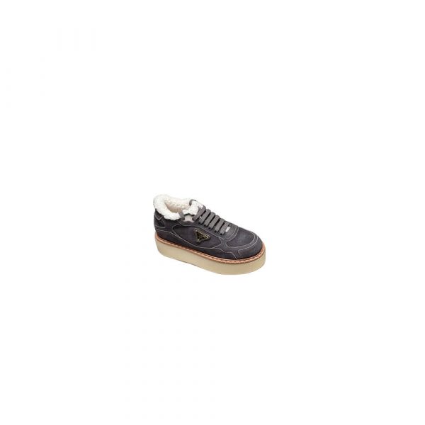PRADA Suede mid-top sneakers