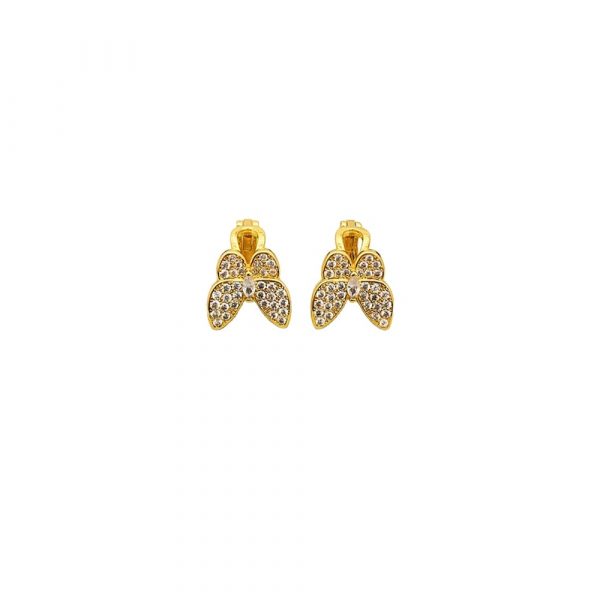 VCA Two Butterfly Earrings