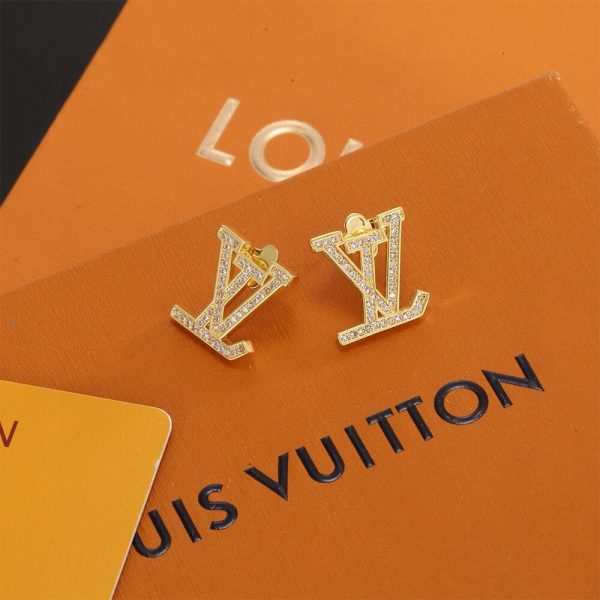 LOUIS VUITTON DIAMOND EARRINGS