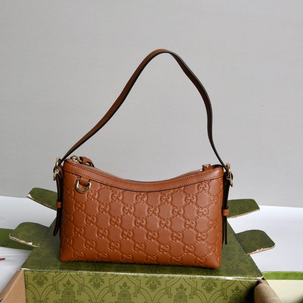 Gucci GG Emblem small shoulder bag