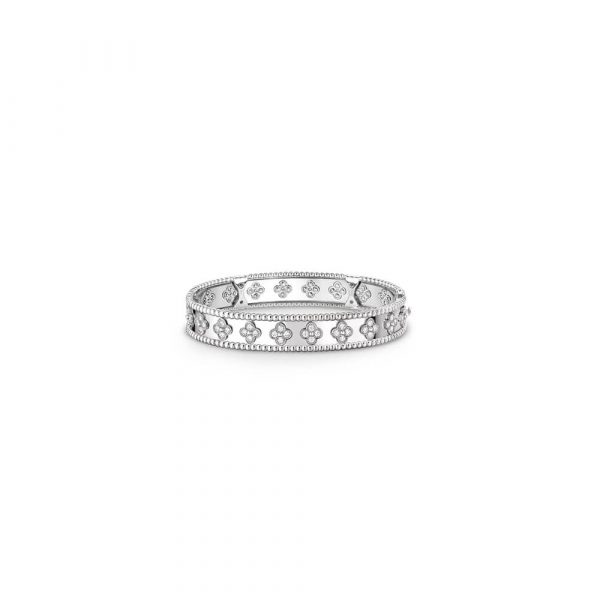 Van Cleef & Arpels Perlée clovers bracelet, medium model
