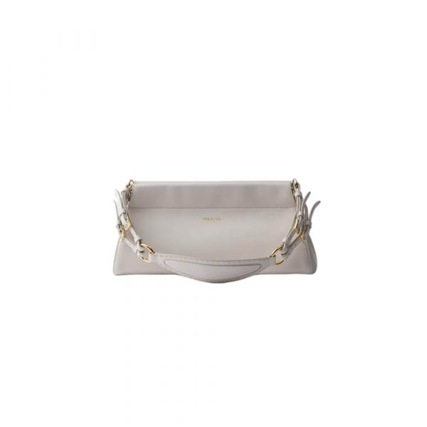 Prada Enchaine medium leather bag(HIGH-END GRADE)
