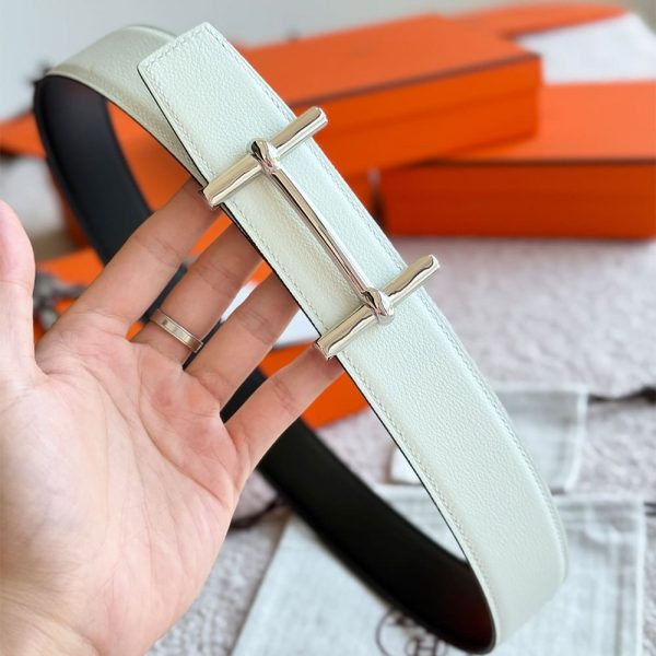 HERMES H d’Ancre belt buckle & Reversible leather strap 38 mm