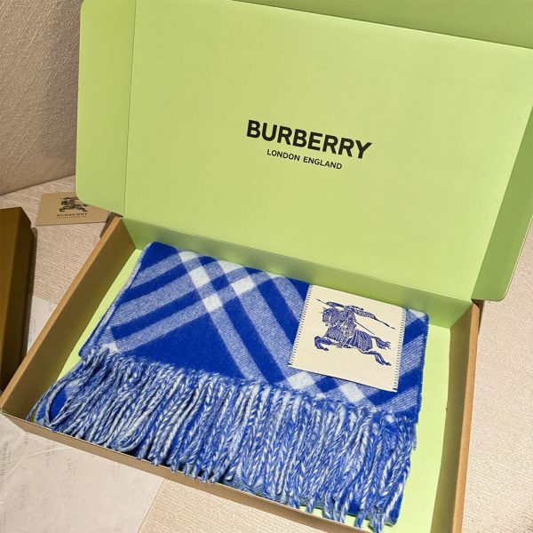 Burberry Check Cashmere Scarf