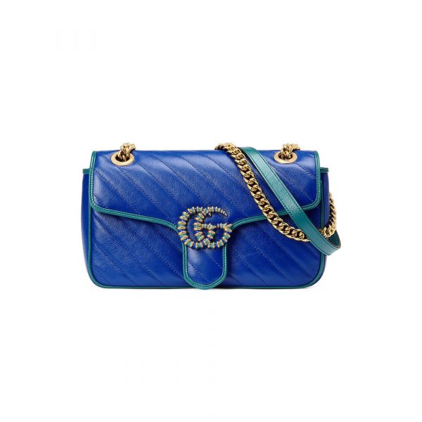 GG Marmont small matelasse shoulder bag