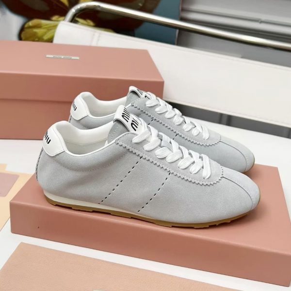 MIUMIU Suede Sneakers