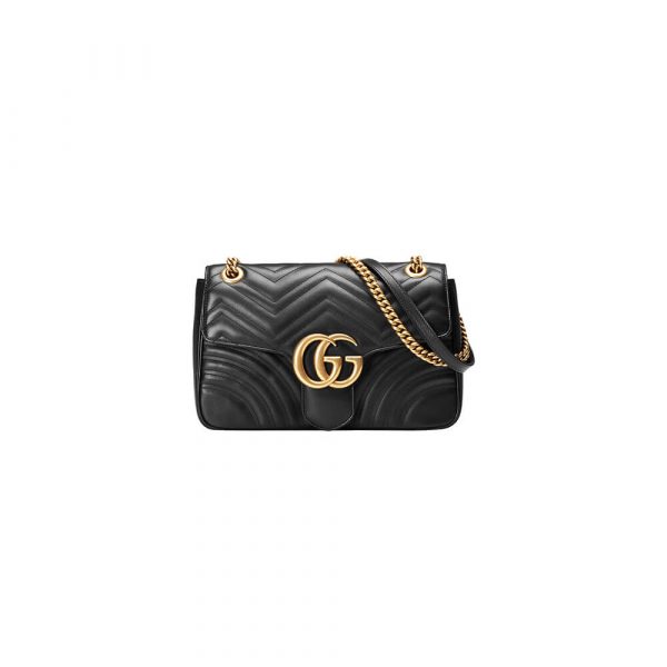 GG Marmont medium matelasse shoulder bag