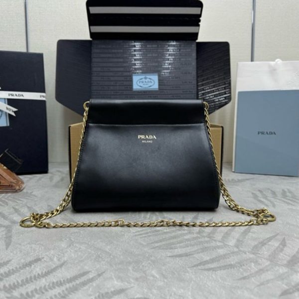 Prada Enchaine mini leather bag(HIGH-END GRADE)