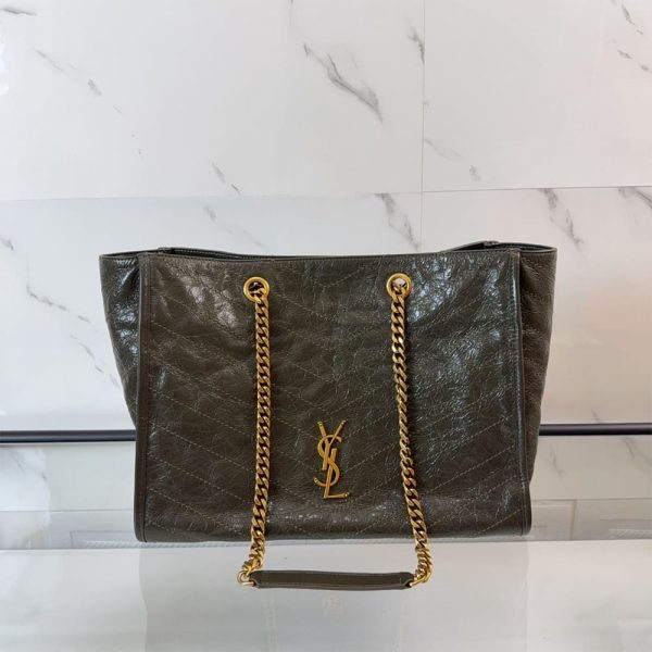 YSL NIKI shopping in vintage leather(HIGH-END GRADE)