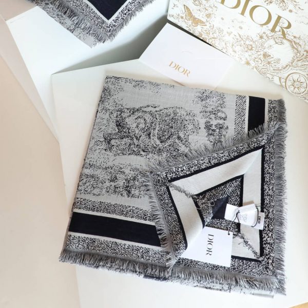 Dior Toile de Jouy Shawl(HIGH-END GRADE)
