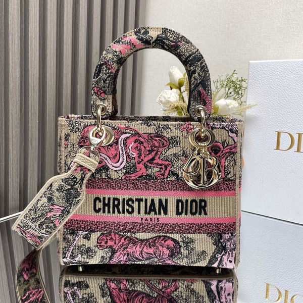 Medium Dioriviera Lady D-Lite Bag