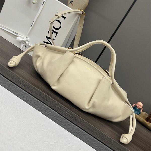 Loewe Small Paseo bag in shiny nappa calfskin(high-end grade)