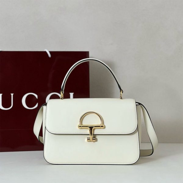 Gucci Siena medium top handle bag(HIGH-END GRADE)
