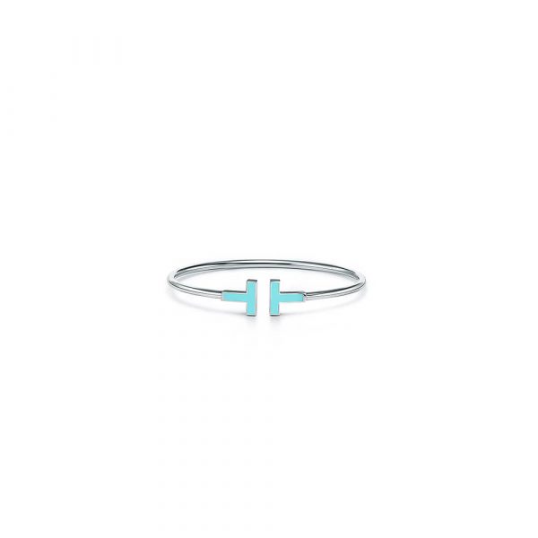 Tiffany T Turquoise Wire Bracelet