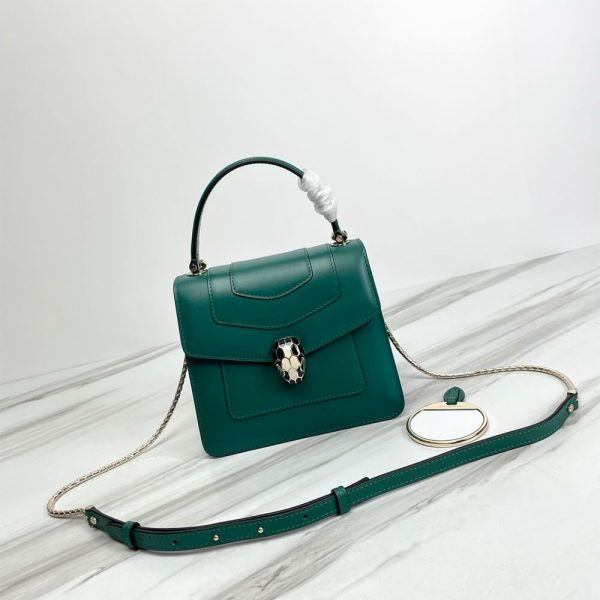 BVLGARI Small Serpenti Forever Top Handle(HIGH-END GRADE)